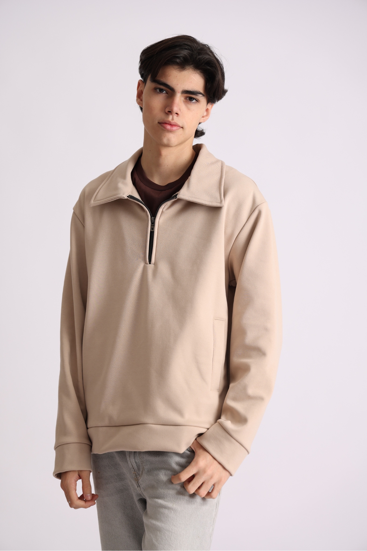 Sudadera con cierre